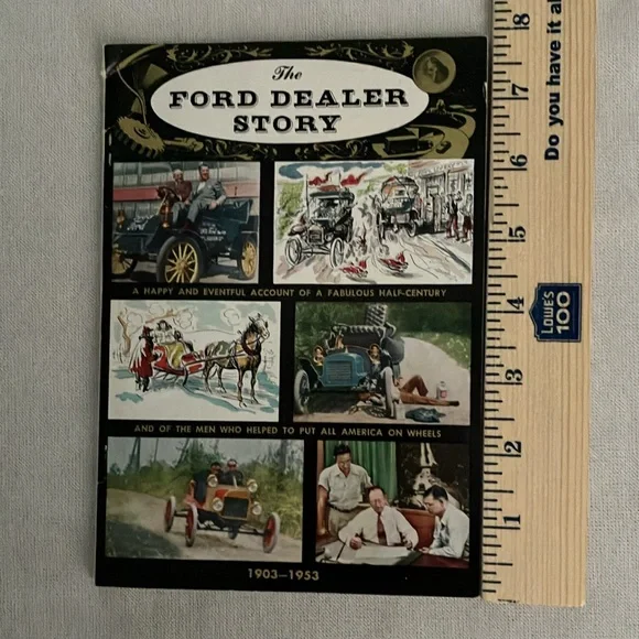 Vintage Book The Ford Dealer Story, History of Ford Vehicles Published 1953 - Picture 6 of 6